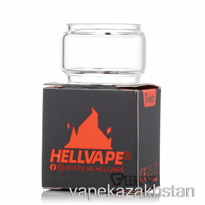 Vape Smoke Hellvape Hellbeast 2 Replacement Glass 3.5mL Straight Glass